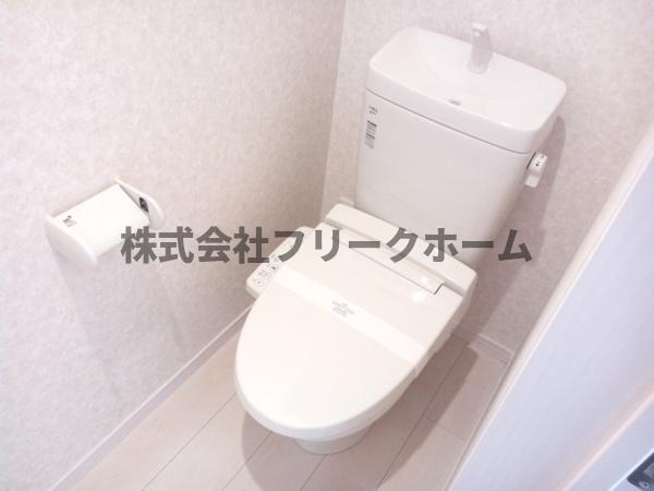 武蔵野市境４丁目のアパートのトイレ