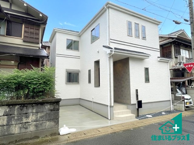 ★17(土)18(日)現地見学可能！★八幡市川口東扇　限定1邸の外観|お客様に長く安心して住んでいだだける事にこだわった家づくり！住んでからのアフターサービスにもしっかりと取り組んでいます！