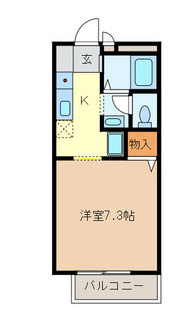 ビーライン本町の間取り