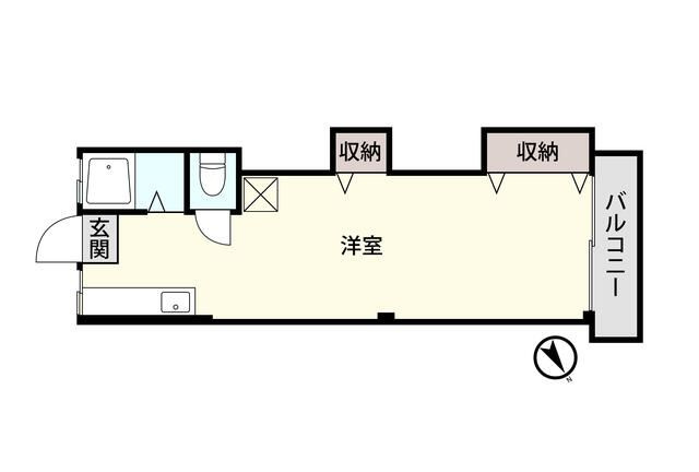 旭ヶ丘マンションの間取り