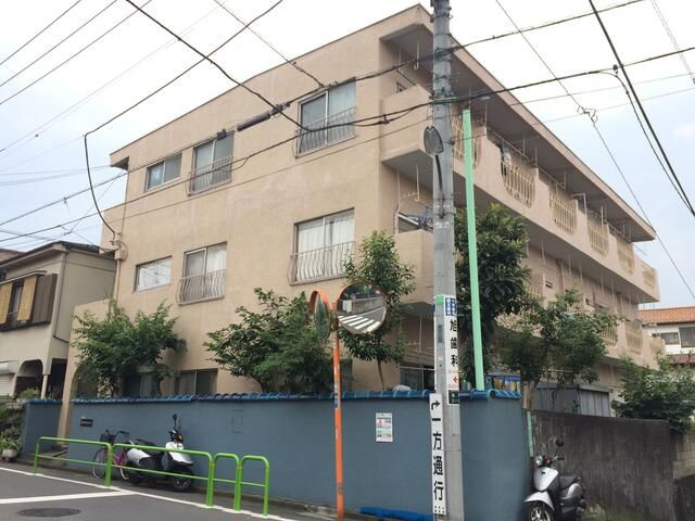 旭ヶ丘マンションの外観