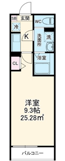 GRADUS北小金の間取り