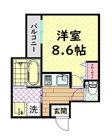 【間取り】 | フジパレス鳳駅西Ⅴ番館