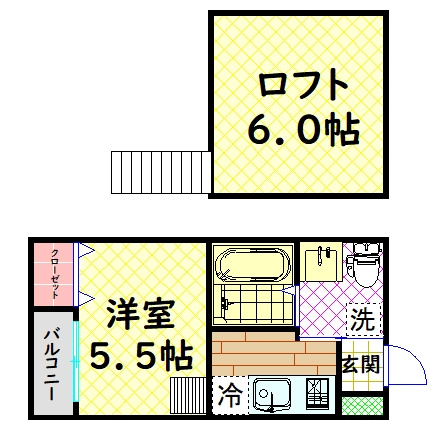 【間取り】 | ヴィレッタ南島町