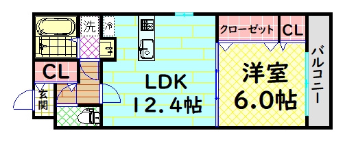 【間取り】 | フジパレス堺浜寺石津WEST