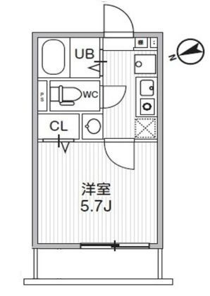 T’s Cuore柴又Ⅰの間取り