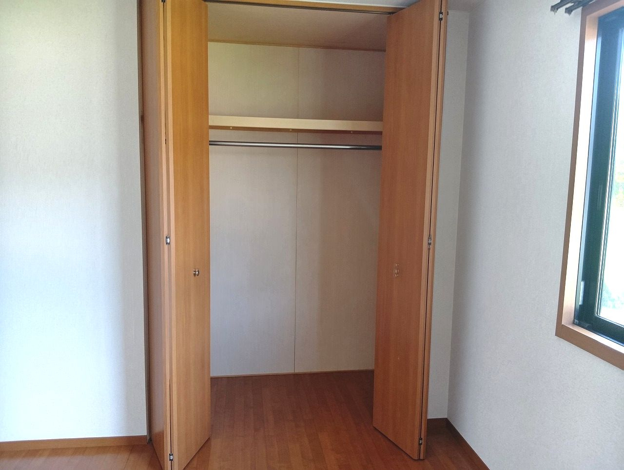 フローラ四月田A棟の収納|大きなものも収納できそうです