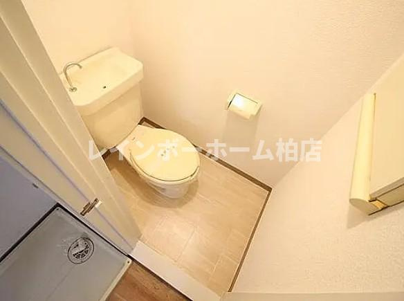 特典：仲介手数料が50％OFFです‼のトイレ|清潔感のあるトイレです