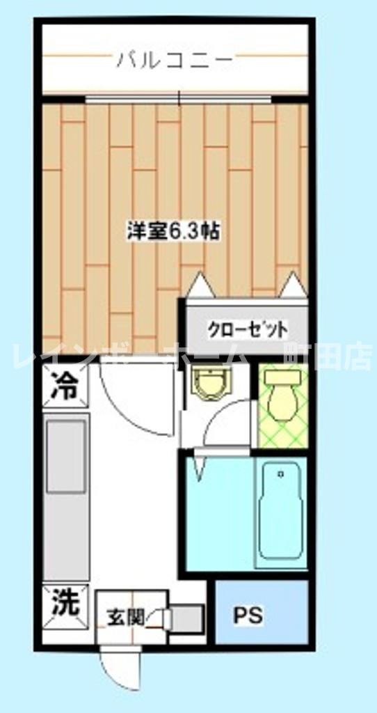 ドルチェ※初期費用分割あと払いサービス利用可能物件の間取り
