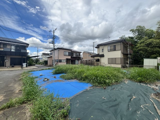 【外観】 | つくばみらい市伊奈東　売地　55坪 | 8.14撮影