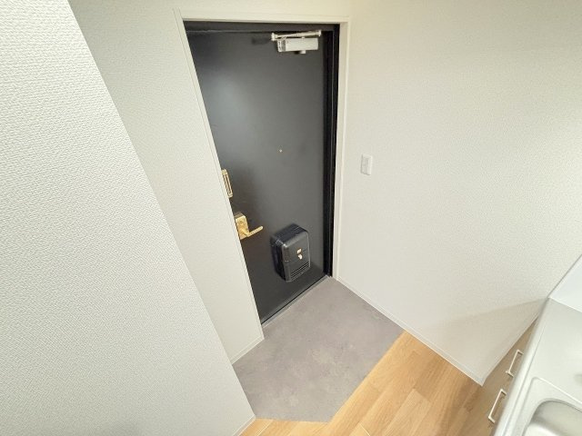 ハイツASKの玄関