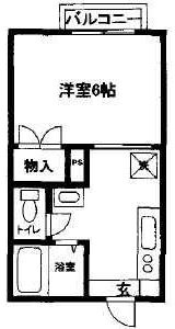 シャーメゾン駒込の間取り|間取りです。