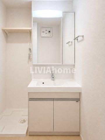 大田区羽田５丁目の賃貸マンションの独立洗面台|同シリーズの参考写真です。実際の設備・内装は現況を優先とさせていただきます。
