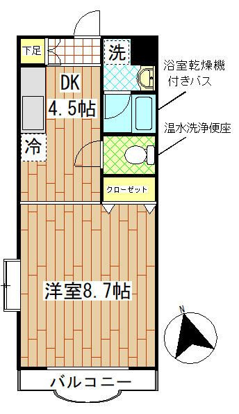 エスペランサクリアの間取り