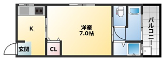 【間取り】 | ハイツフォレスト