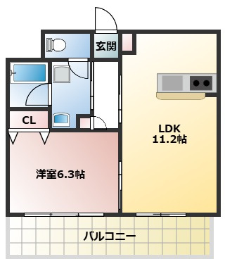【間取り】 | サンフレンズ新森