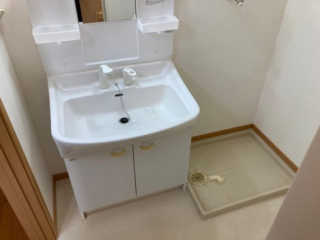 ミルフィーユの洗面所