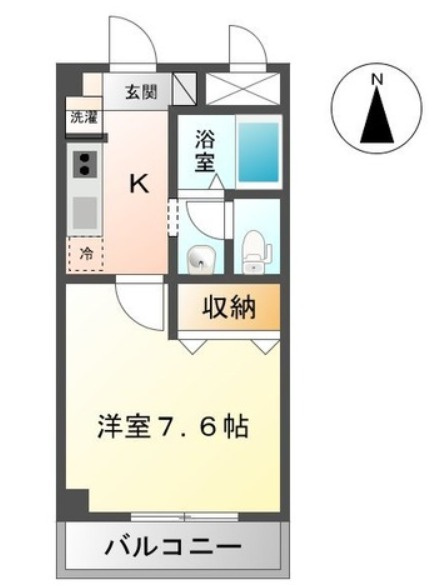 パールハイツ蘇我Ⅱの間取り