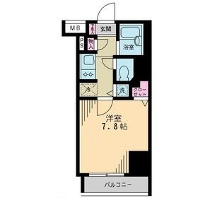 アーク銀座京橋の間取り|間取りです。