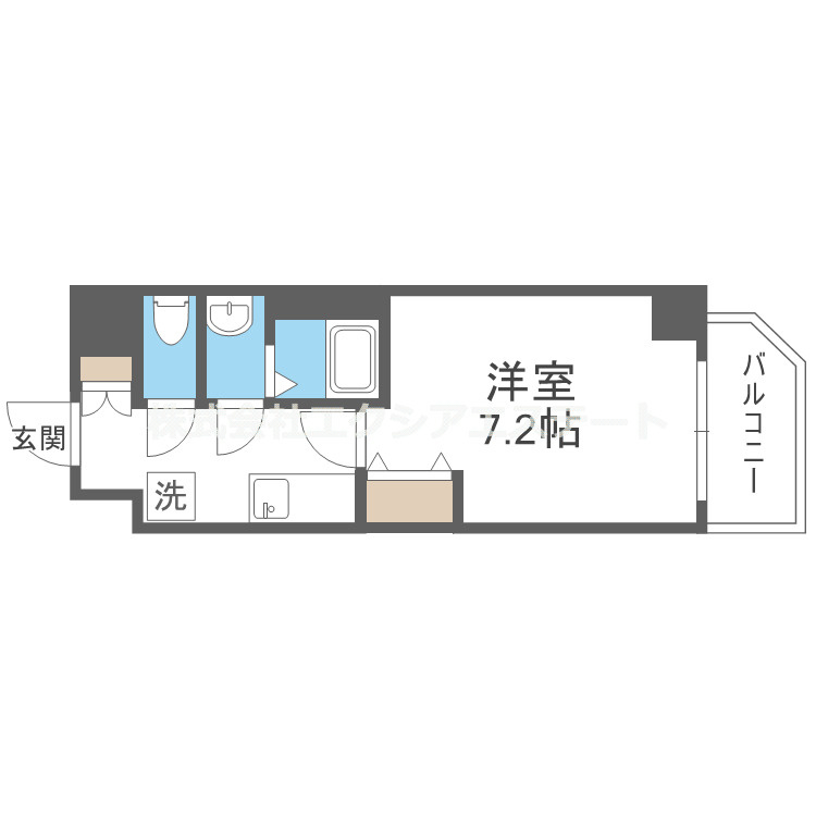 M-City 天王寺の間取り