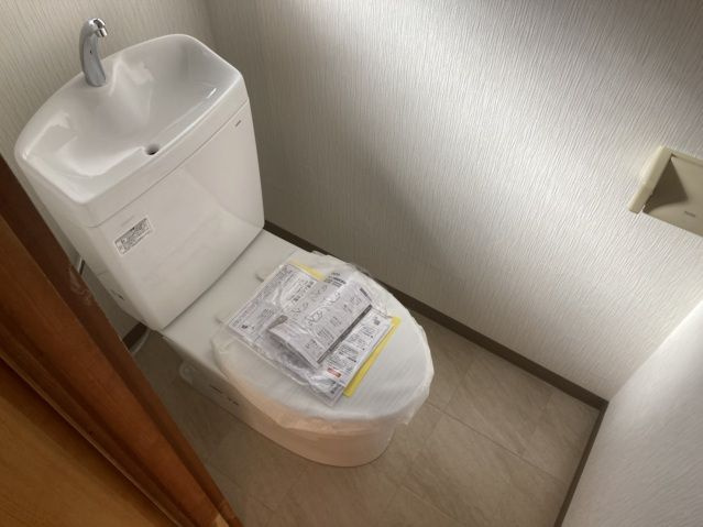 大柳借家のトイレ
