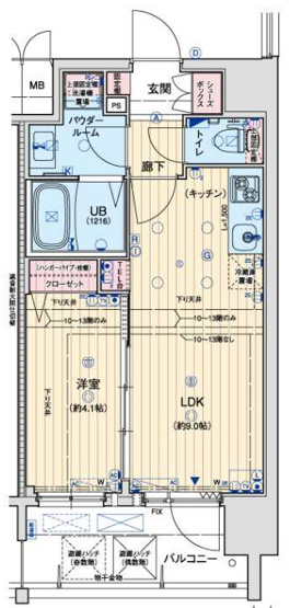 【間取り】 | アドバンス新大阪ウエストゲートⅡ