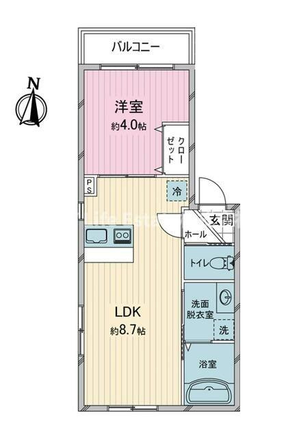 ロジュマン秋津（Ｒｏｊｕｍａｎ　ＡＫＩＴＳＵ）の間取り