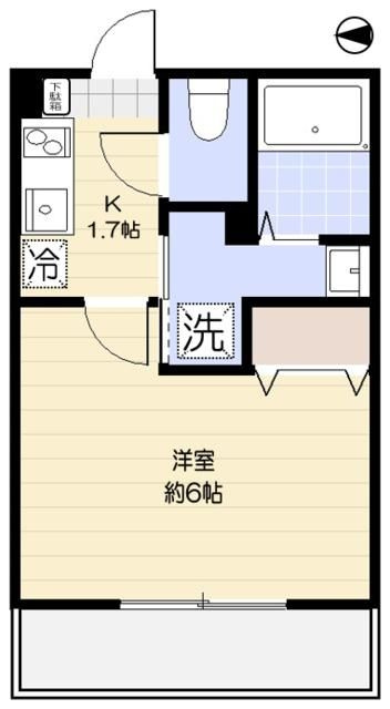 アリロッセ新鎌ヶ谷の間取り