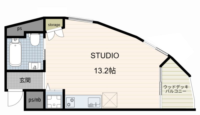 COMS　EBISUの間取り