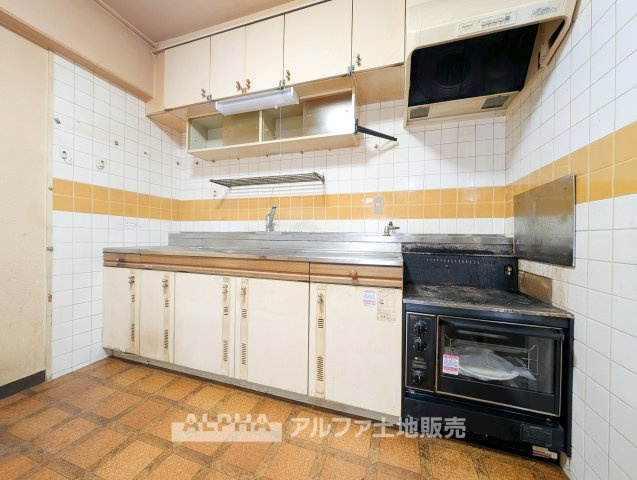 西武拝島ハイツ4号棟のキッチン|お料理しやすいキッチンです