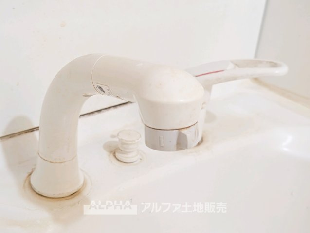 西武拝島ハイツ4号棟の独立洗面台|独立洗面化粧台付き