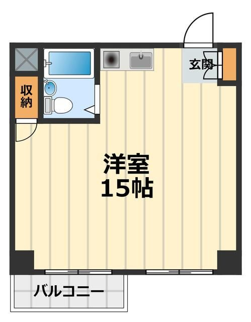 ライオンズマンション西横浜第３の間取り