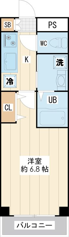 エミール新浦安の間取り