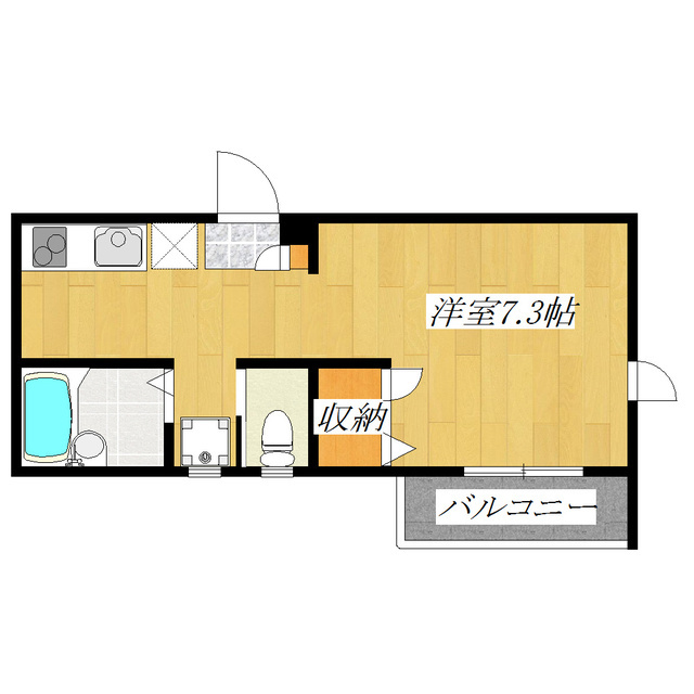 Ｆ.グランデの間取り|こちらが間取りです！