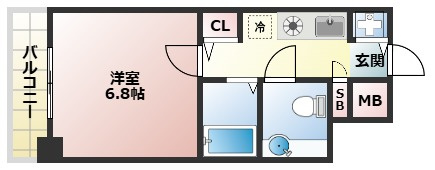 【間取り】 | ジュネス東住吉