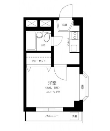 ジュネス３３Aの間取り