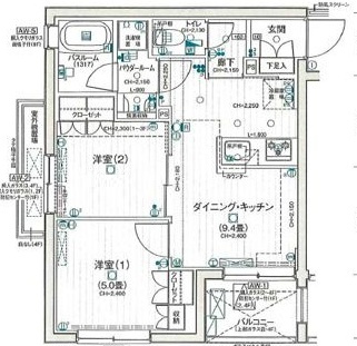 デュオステージ京成曳舟の間取り|間取りです。