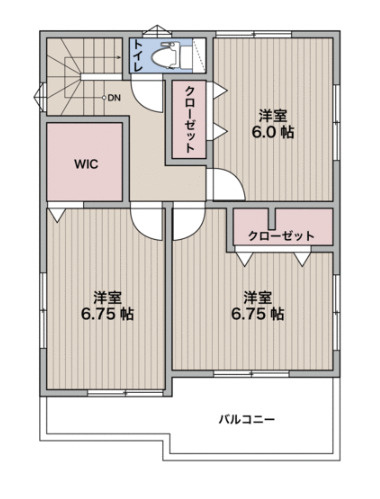 売中古戸建　磐田市掛塚の間取り