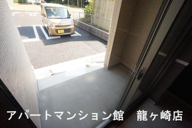 コンフォールのバルコニー