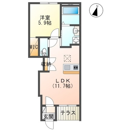 コンフォールの間取り