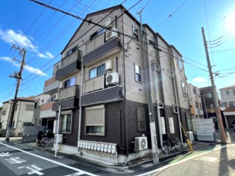 葛飾区奥戸２丁目のアパートの外観