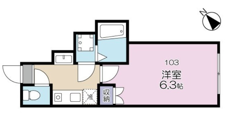 オータムバレー江北の間取り