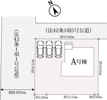 【区画図】 | 沼津市下香貫清水 新築建売 | 区画図です