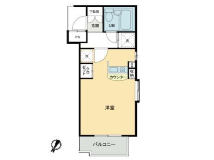 ローズガーデン36番館の間取り