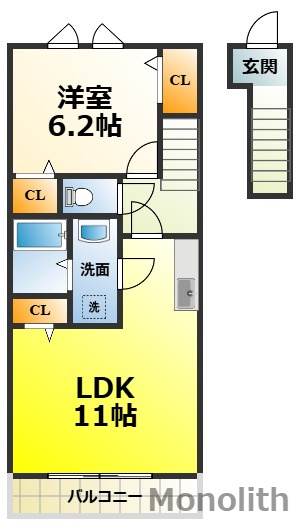ディアコートの間取り