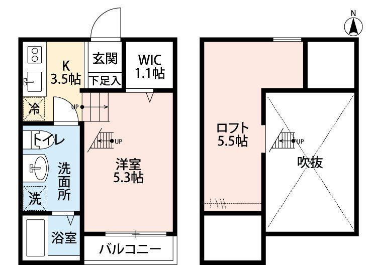 スプレーモの間取り