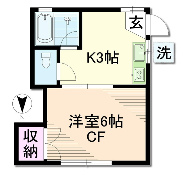 【間取り】 | 三星グリーンハイツ