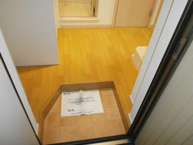 ソレイユ馬堀海岸の玄関