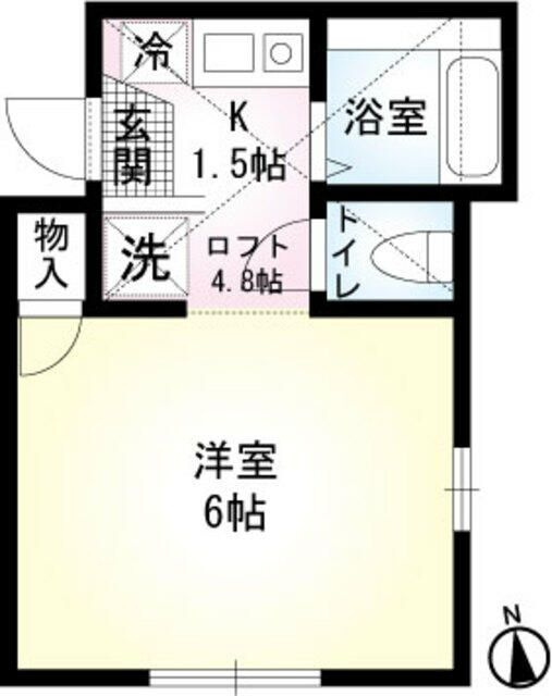 ソレイユ馬堀海岸の間取り