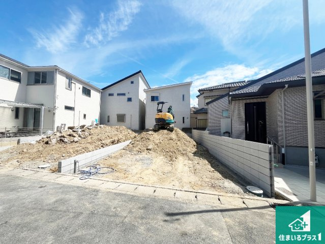 明石市野々上　第2期　新築一戸建ての外観|現在の進捗状況です！順調に作業進行中、完成が待ち遠しいです！詳細の間取り等、お気軽にお問い合わせください！